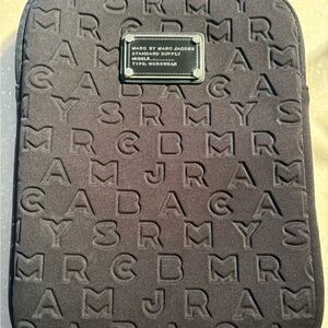 Marc Jacobs Embossed Black ipad Sleeve